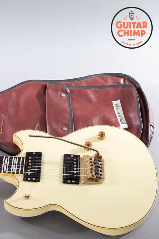 1984 Yamaha SG-1300T Cream White – Rare MIJ Neck-Thru w/ Rockin’ Magic Trem, Ebony Board + Gig Bag image 1