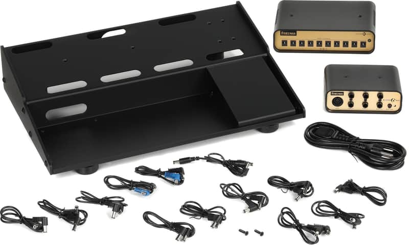 Friedman Tour Pro 1317 Platinum Pack 13-inch x 17-inch Pedalboard with Buffer Bay and Power Grid 10 image 1