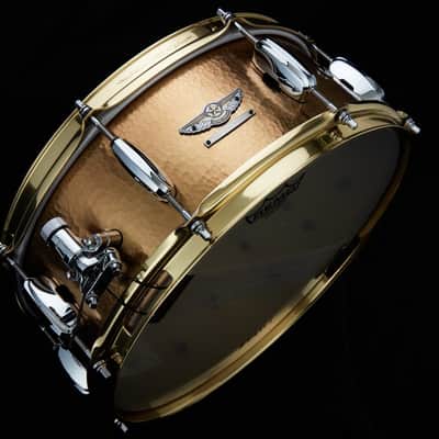 Tama TBRS1455H STAR Reserve Hand Hammered Brass Snare Drum 14 image 14