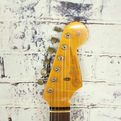 Fender Custom Shop 62 Stratocaster Heavy Relic Violin Burst 2009 image 6