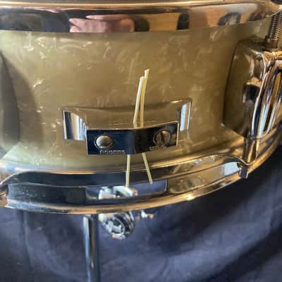 Paul "Jamo" Jamieson's Rogers - 5x14" PowerTone Model White Marine Pearl Snare Drum 1965 image 10