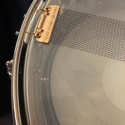 Pearl - 6.5x14" Sensi-Tone, Custom Eric Singer/KISS 30 Year Commemorative, Engraved Snare Drum, Signed  by all Members of KISS! image 19
