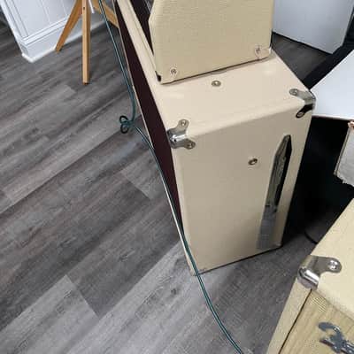 Fender Showman 15 6G14-A 100-Watt 1x15" Piggyback Guitar Amp 1961 - 1963 - Blonde image 4