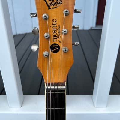 1965 Mosrite Ventures Mark I Electric Guitar - Red image 4