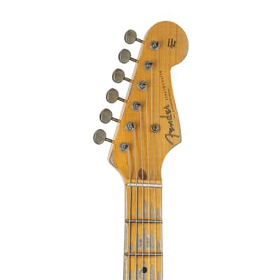 Fender LTD 70th Anniversary '54 Stratocaster Super Heavy Relic WF 2-Color Sunburst - Custom Electric Guitar image 4
