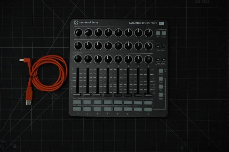 Novation Launch Control XL MIDI DAW Controller Black | Reverb
