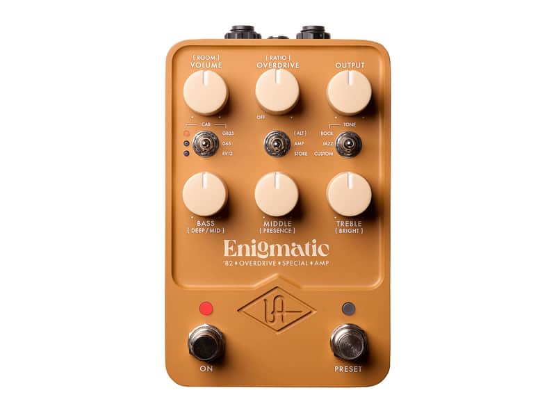 Universal Audio Enigmatic '82 Overdrive Special Amp Pedal [DEMO] image 1