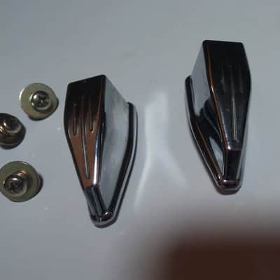 Tama VINTAGE EARLY Swingstar OCTOBON Royalstar LUGS SET OF 6 TOM  70s 80 SUPERB CHROME image 4
