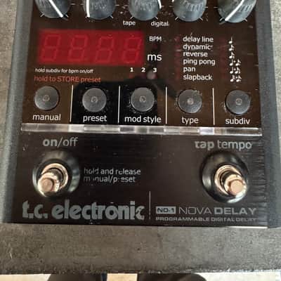 TC Electronic iB Modified Nova Delay ND-1 Delay Guitar Effects