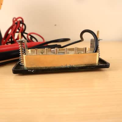 Vintage 1970s MIJ Gotoh Humbucker Gold Patina Pickup 8.05ohms image 5