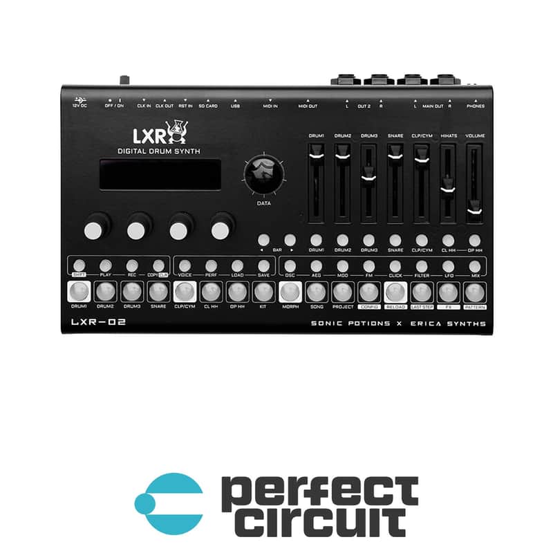 Erica Synths LXR-02 Drum Synthesizer image 1