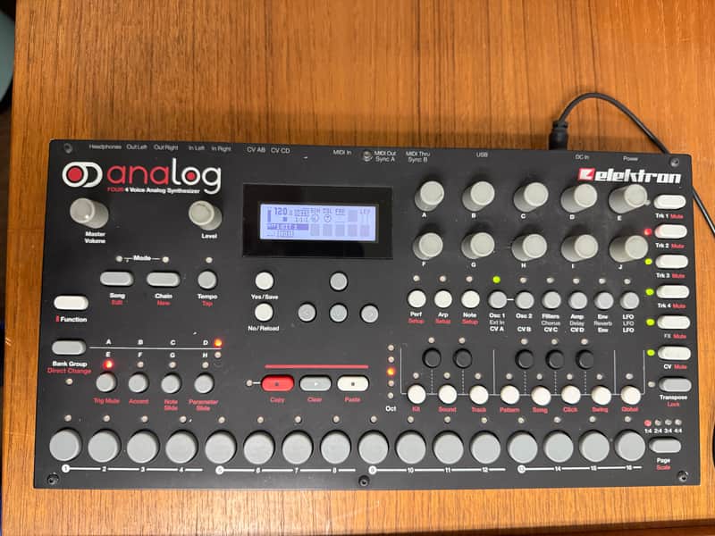 Elektron Analog Four 4-Voice Analog Synthesizer | Reverb