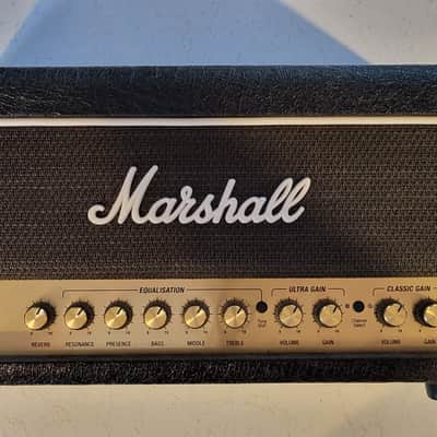 Marshall DSL20HR 2-Channel 20-Watt Guitar Amp Head 2018 - Present - Black image 1