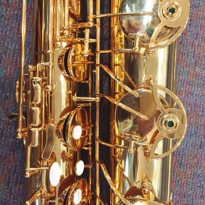 Musikwerks-Low A Bari Sax Gold Lacquer-Pro Level-New-w/Shop Warranty! image 4