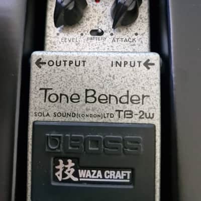 Boss TB-2W Tone Bender Waza Craft 2021 - Present - Silver image 1