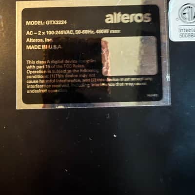 Alteros GTX3224 Pro Audio Network Interface Rack Unit Multi Ethernet image 4
