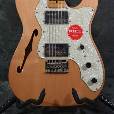 Squier Classic Vibe '70s Telecaster Thinline Natural w/ FREE Same Day Shipping image 1