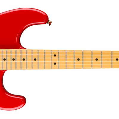 Charvel American Neo-Classic San Dimas SD1 HH HT Maple FB Racing Red with Bag image 1