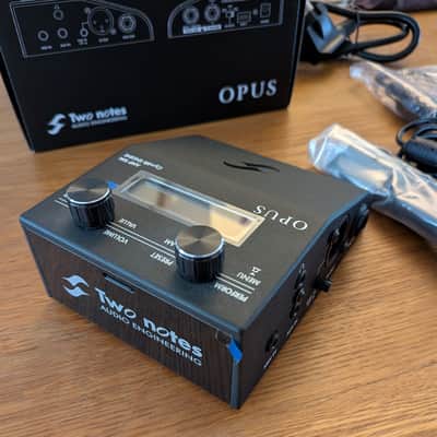 Two Notes OPUS Amp Sim / DynIR Engine 2023 - Present - Black image 3