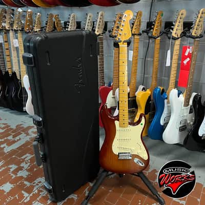 Fender   Stratocaster American Professional Ii Sienna Roasted Pine image 9
