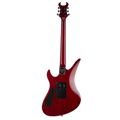 Schecter Synyster Standard Plus Electric Guitar - Transparent Deep Red image 8