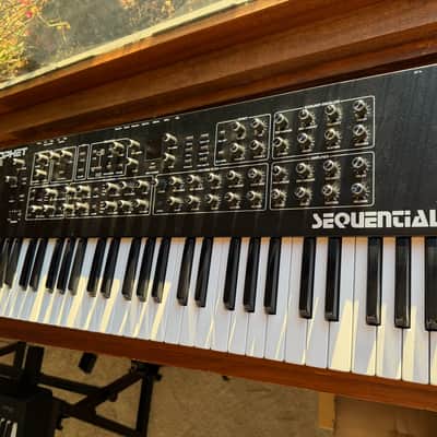 Sequential Prophet Rev2 61-Key 8-Voice Polyphonic Synthesizer 2018 - Present - Black with Wood Sides image 10