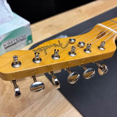 2011 Fender Made in Japan Pawn Shop '51 Blonde, Telecaster Stratocaster Hybrid image 19