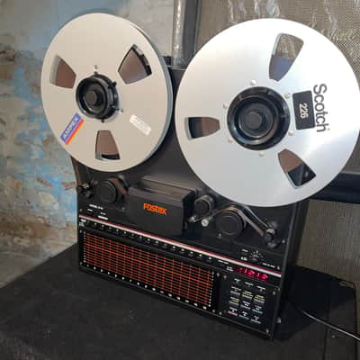 Fostex E-16 1/2" 16-Track Tape Recorder 1980s - Black image 2