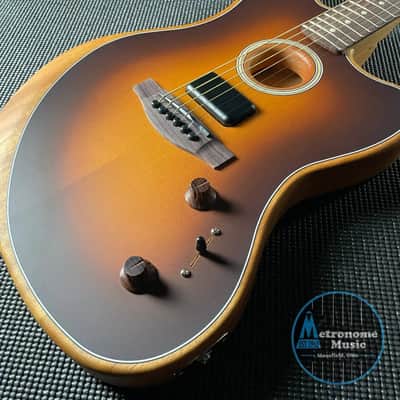 Fender Acoustasonic Player Jazzmaster, Rosewood Fingerboard- 2-Color Sunburst image 18