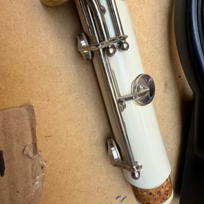 Buffet Crampon Paris klarinet clarinet B12 from the 90's White / Ivory Ultra Rare image 16