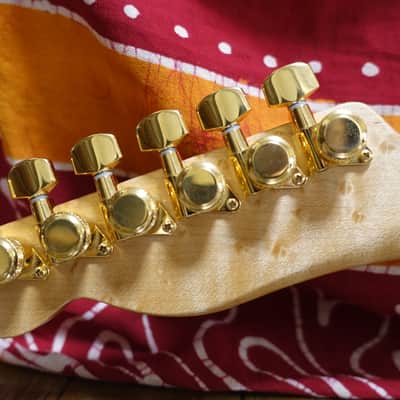 Warmoth Walnut Telecaster Gold Hardware image 12