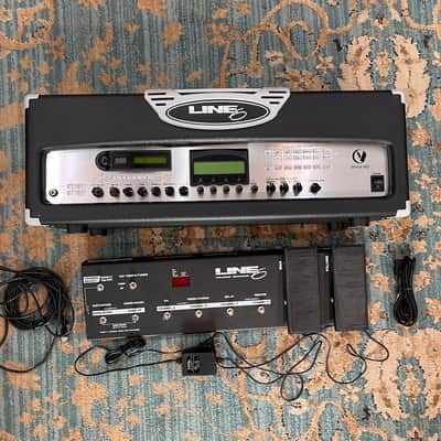 Line 6 Vetta 200-Watt Stereo Digital Modeling Guitar Amp Head w/ Footswitch - Black image 5