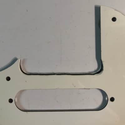 3-Ply Telecaster Style Pickguard - Aged White/Parchment image 4