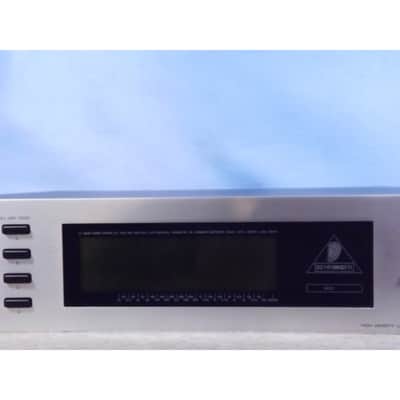 Behringer Ultra-Curve DSP8000 Digital 24-Bit Dual DSP Mainframe Equalizer / Processor 1990s - Silver image 3