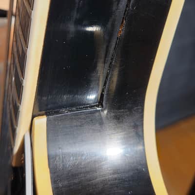 Vintage 1970s Hohner LP Copy Black image 13