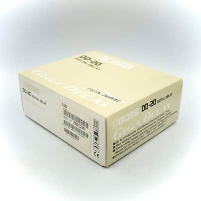 Boss DD-20 Giga Delay Digital Delay With Original Box Guitar Effect Pedal ZQ70287 image 14