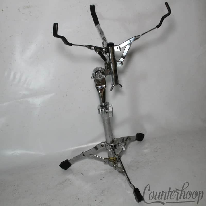 *Pearl Snare Drum Stand Chrome Plating Single-Braced Tripod Side-Basket image 1