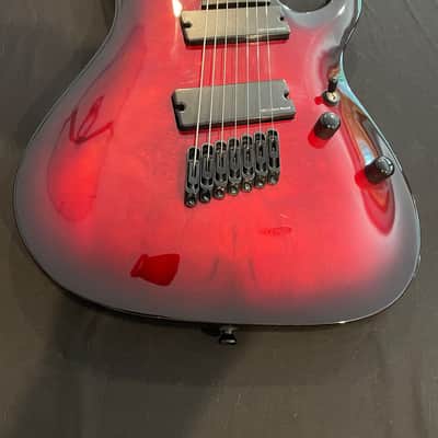 Harley Benton MultiScale-7 TPB DLX 7-String - MULTISCALE Guitar image 8