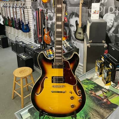Ibanez AS93FM Artcore Semi Hollow - Antique Yellow image 1