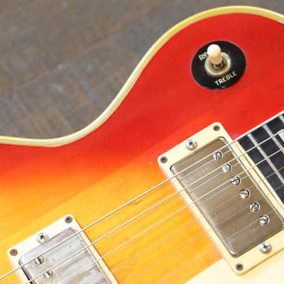 Vintage! 1972 Gibson Les Paul Custom Electric Guitar Cherry Sunburst + OHSC image 7