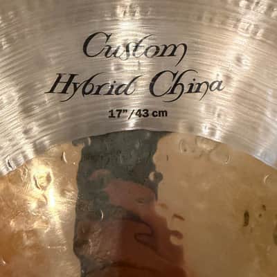 Zildjian 17" K Custom Hybrid China Cymbal 2008 - Present - Traditional / Brilliant image 4