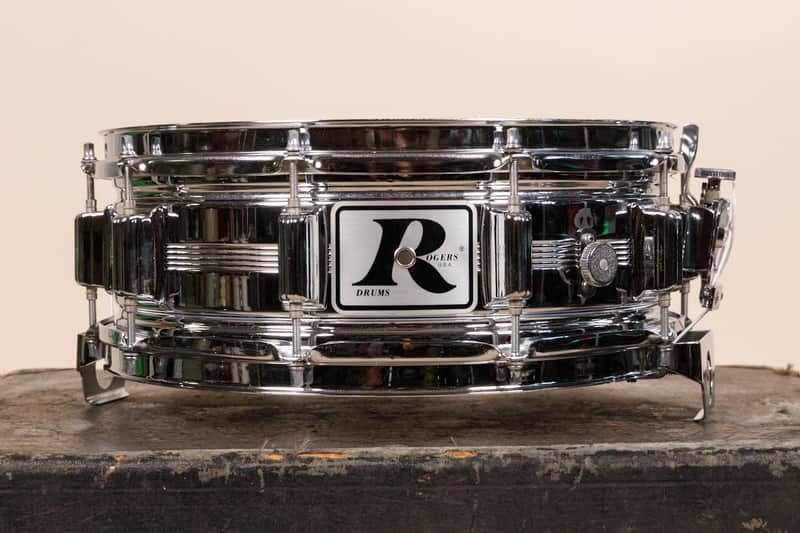 Vintage Rogers 5x14 Big R Dynasonic Snare Drum image 1
