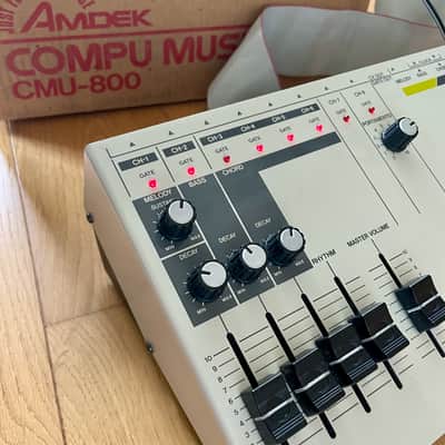 Amdek (Roland) CMU-800 Analog Synthesizer & Drum Machine MIDI CV/GATE image 11