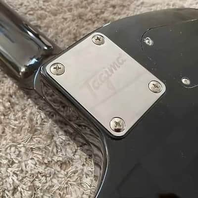 Glossy Black Tagima Classical Guitar Nylon String, Spruce Top Top Mahogany Body with Neck, Rosewood Fingerboard image 16