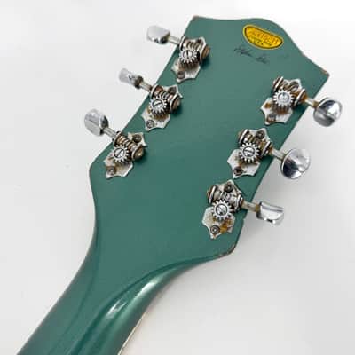 2021 Gretsch Custom Shop G6120 Masterbuilt Stephen Stern - Aged Sherwood Green Metallic - Trades image 16