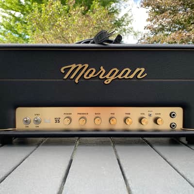 Morgan Amplification MVP35 Hand-wired Custom Shop 35-Watt Plexi-style Guitar Amp Head - RARE FIND! image 2