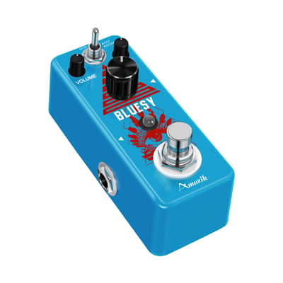 Blues Driver Bluesy Overdrive Blue King Foot Operated Effecter Wide Frequency Range Natural Tone Blues Style Overload Effect Two Modes For Electric Guitars And Bass image 9