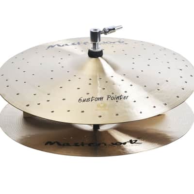 Masterwork Cymbals Custom Pointer 15'' Medium Thin Hi-Hats (Pair) image 1