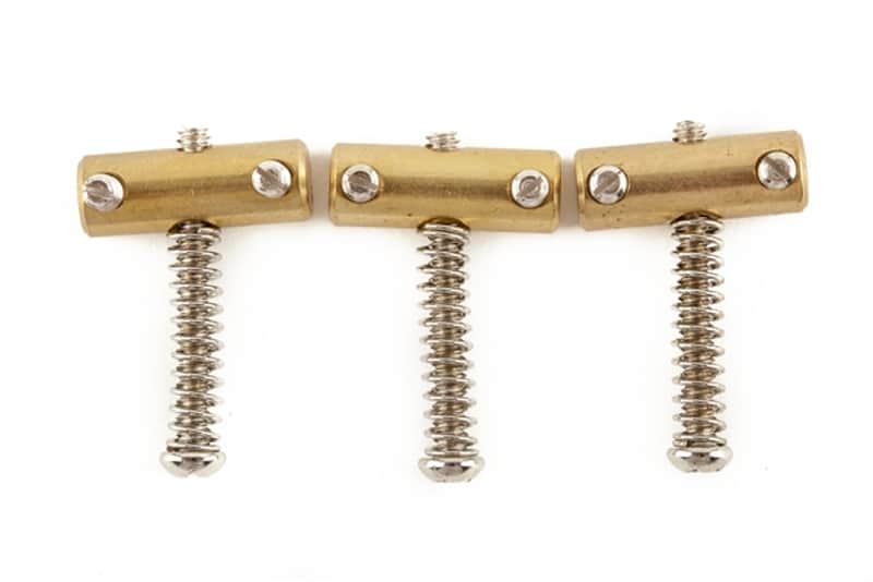 Fender 005-8544-049 American Vintage Telecaster Compensated Bridge Saddles image 1