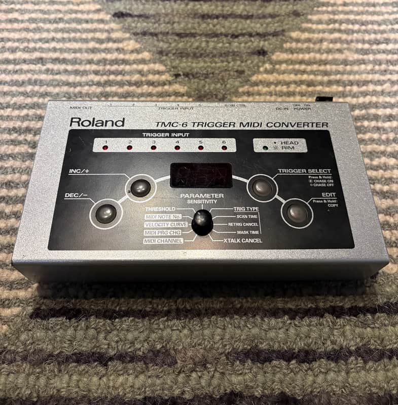 Roland TMC-6 Drum Trigger Module 2002 - 2015 - Silver image 1